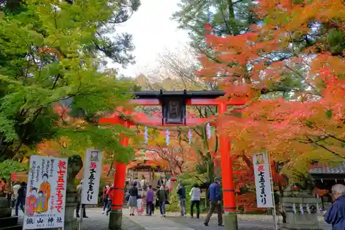 鍬山神社の鳥居