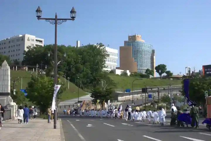 釧路一之宮 厳島神社のお祭り