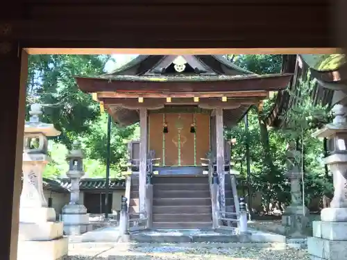 杭全神社の本殿