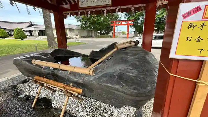 北海道護國神社の手水舎