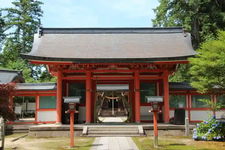 出石神社の山門・神門