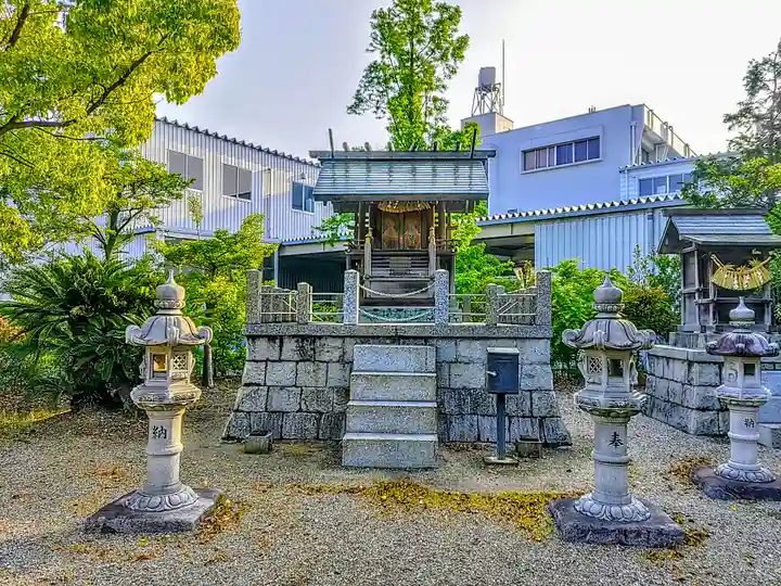 井田熱田神社の本殿・本堂