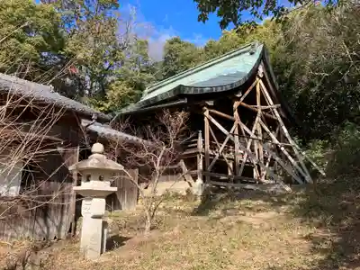 宇志比古神社の本殿・本堂