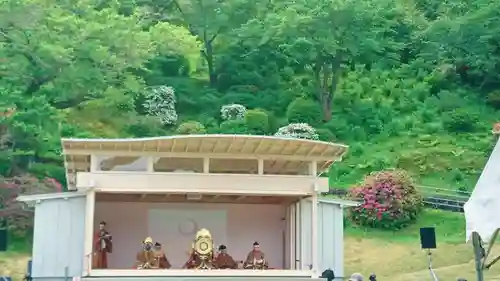 金蛇水神社の神楽