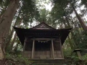 城山神明社の本殿・本堂