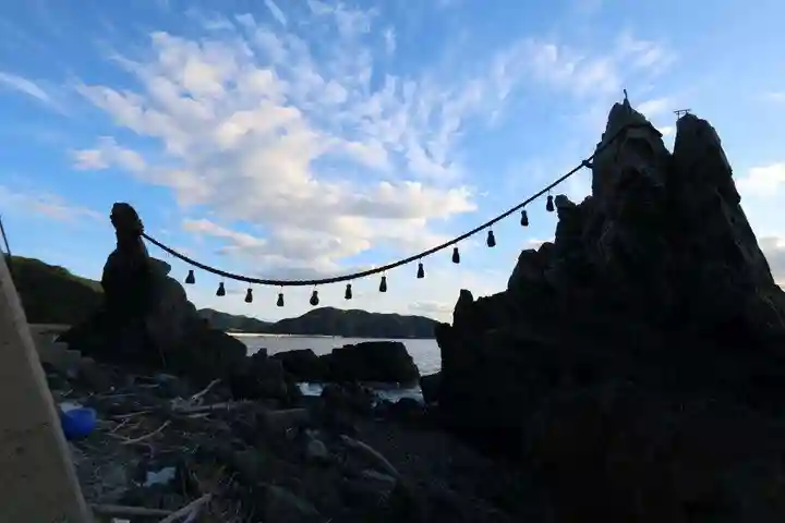 壁島 龍権社 夫婦岩(山口県)