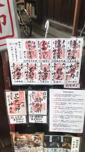 神泉苑の御朱印