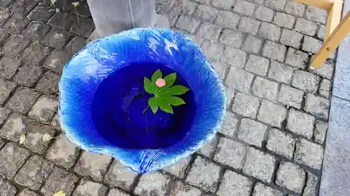 川越八幡宮の手水舎