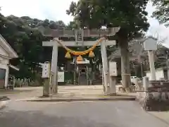 白山神社の鳥居