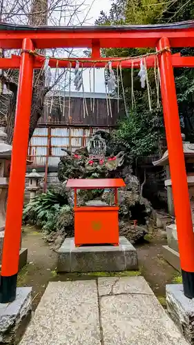 飛木稲荷神社の鳥居