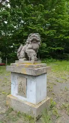 釧路神社の狛犬