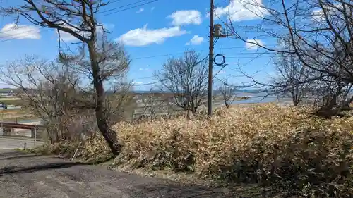 音別神社の景色