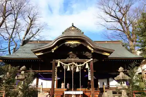 安積國造神社の本殿