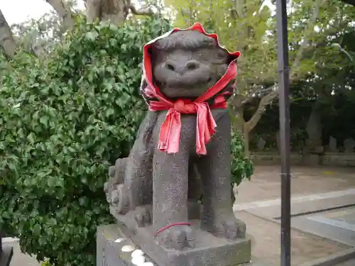 小動神社の狛犬