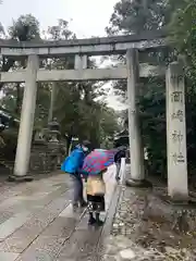 岡崎神社の鳥居