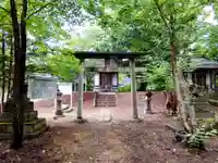 永山神社の鳥居