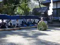 川田八幡神社のお祭り