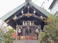 築土神社の本殿・本堂