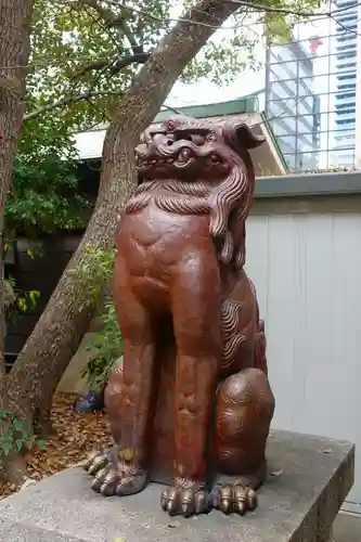 坐摩神社の狛犬