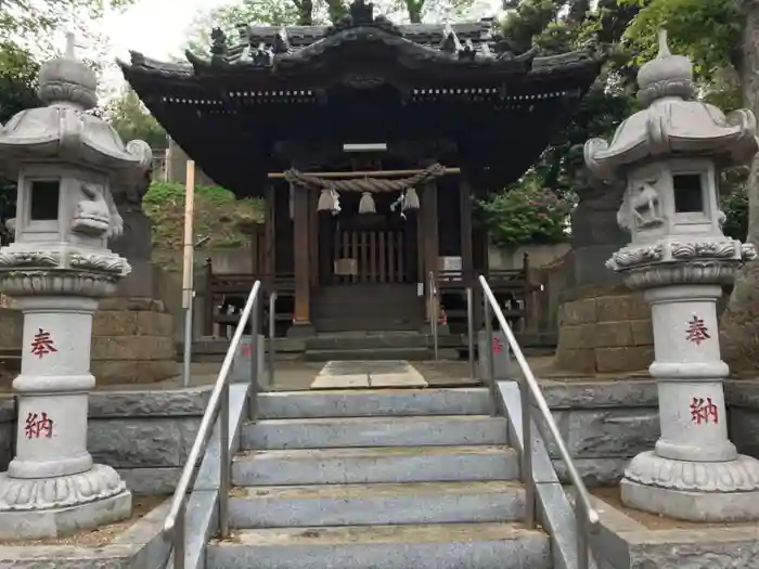 八杉神社の本殿