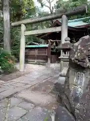 岡崎神社の鳥居