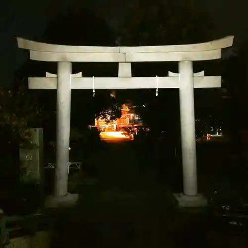 町田天満宮の鳥居