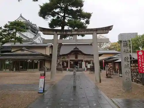 龍城神社の鳥居