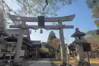 新熊野神社の鳥居