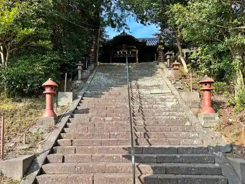 宇志比古神社の景色