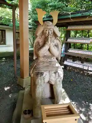 鎌倉宮の像