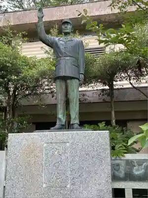 山梨縣護國神社の像