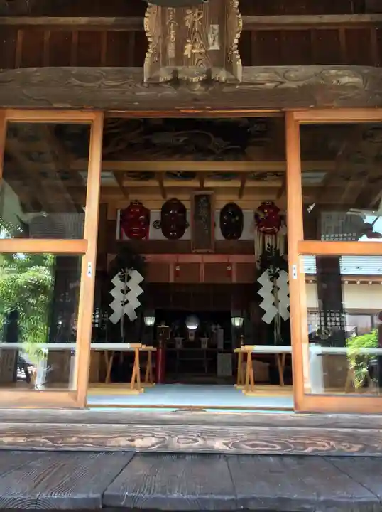 大鏑神社の本殿・本堂