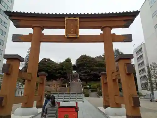 宇都宮二荒山神社の鳥居