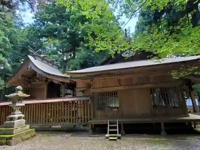 白河神社の本殿・本堂