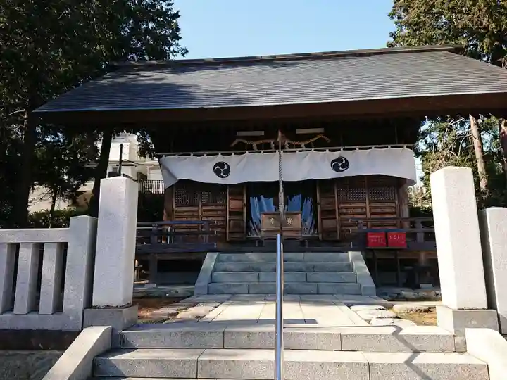 本村神明社の本殿・本堂