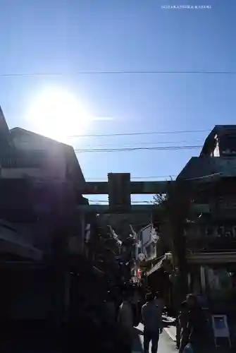 江島神社の鳥居