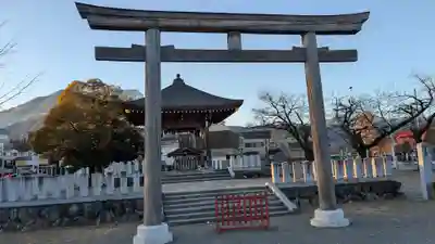 秩父神社大祭御旅所の鳥居