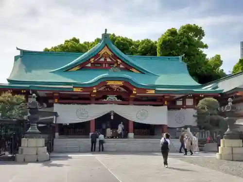 日枝神社の本殿・本堂