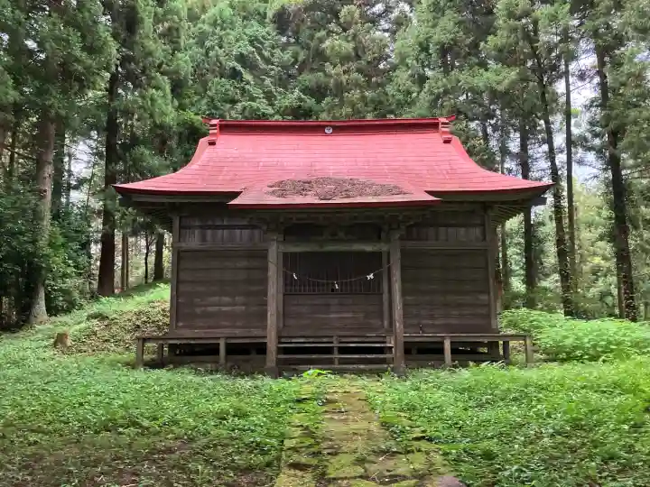 山田箒根神社の本殿・本堂