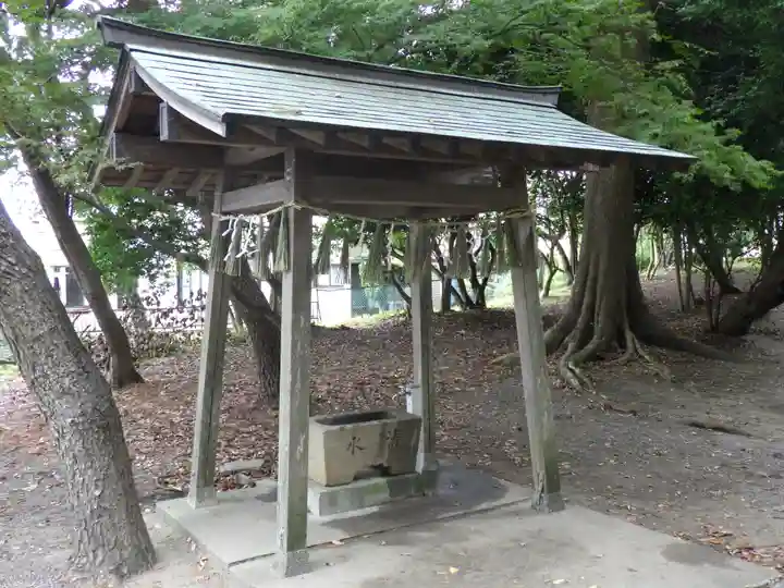 稲荷神社の手水舎