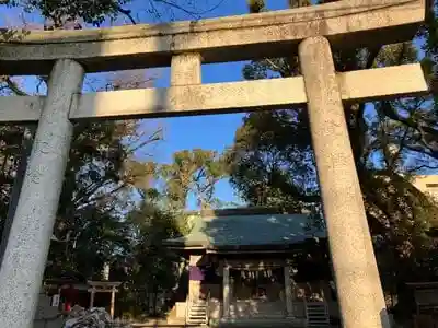 伊河麻神社の鳥居