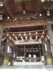 鳩ヶ谷氷川神社の山門