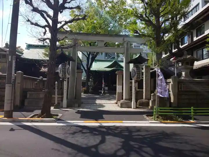 鐵砲洲稲荷神社の鳥居
