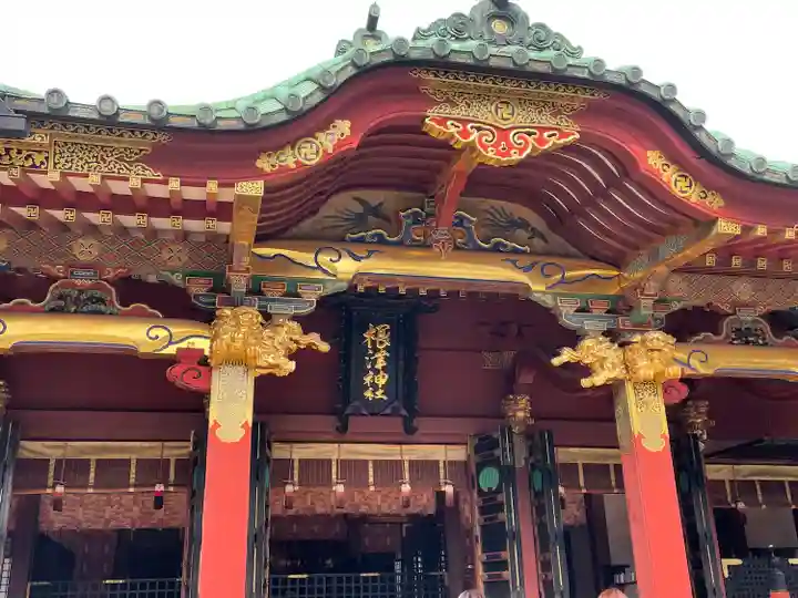 根津神社の本殿・本堂