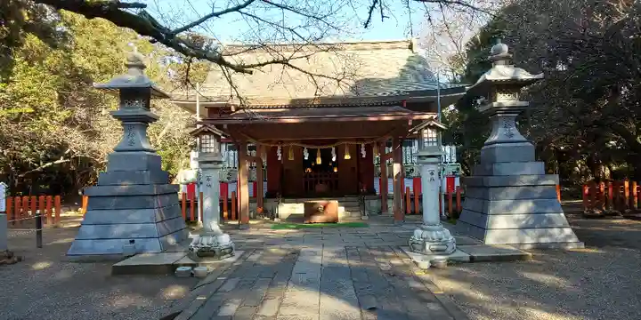 息栖神社の本殿・本堂