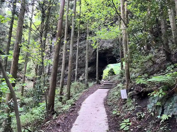 上色見熊野座神社の周辺