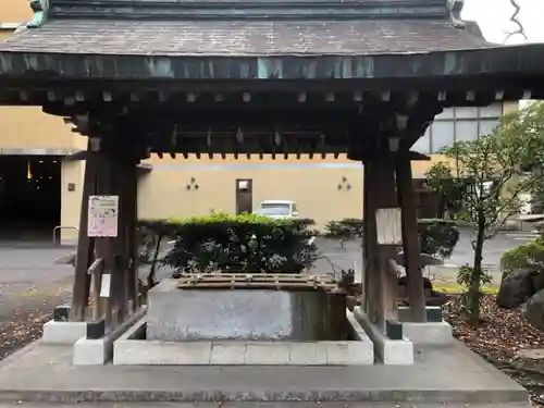 大井神社の手水