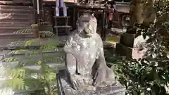 押立神社の像