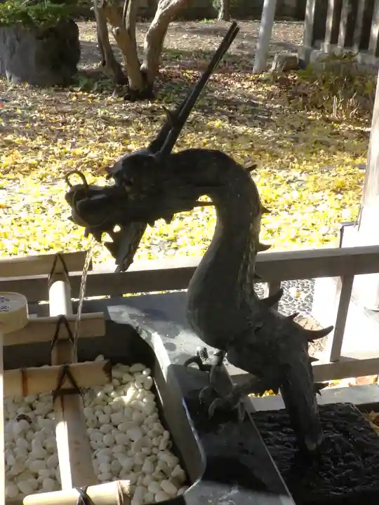 江南神社の手水舎