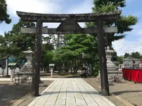 竹駒神社の鳥居